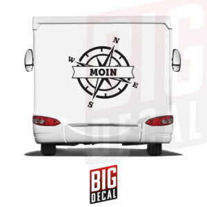 Compass Decal Decal Caravan Vinyl Decals 42x43 in